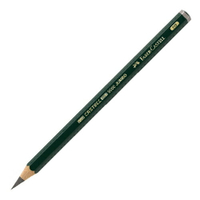 【FABER-CASTELL】輝柏 JUMBO頂級9000素描鉛筆HB/2B/4B/6B/8B 6支入 / 盒 119300/119302/119304/119306/119308