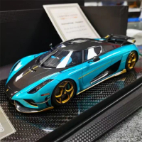 FrontiArt 1:18 For Koenigsegg Agera Diecast Model Sports Car Limited 500PCS with Collection Card Gifts Ornament Display