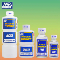 Dung Dịch Pha Sơn gốc xăng dành cho sơn mô hình lắp ráp gundam Mr Hobby Thinner 110ml / 250ml / 400m