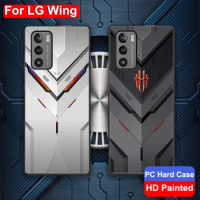 For LG Wing 5G Matte PC Hard Shockproof Phone Case For LG Wing Protective Back Cover LGWing Phone Funda