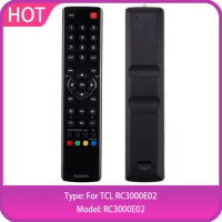 TV Remote Control RC3000E02 Compatible for TCL HD smart TV Controller replacement