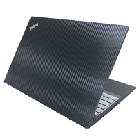 EZstick Lenovo ThinkPad E595 黑色立體紋機身貼