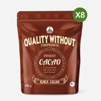 [แพ็ก 8] ผงคาเคา ตรากาก้า finest ขนาด 250 ก. [Bundle 8] Cacao Kaka finest Powder 250 G.