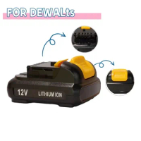 For Dewalt 12V Battery 3.0Ah DCB120 DCB123 DCB127 DCB121 DCD710S2 DCF610S2 DCF805 Replacement Battery