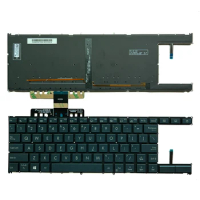 New Laptop For Asus ZenBook UX481 UX481F UX481FL UX482 UX482EA UX4100E UX4000 Notebook US Keyboard Backlit 0KN1-A31US13 NSK-W10