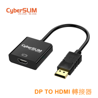 【CyberSLIM】DP 轉 HDMI(隨插即用)