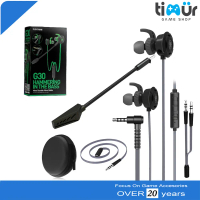 Plextone G30 Mic Stereo Bass Gaming Hammerhead Earphone Headset Hitam