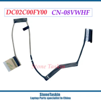 StoneTaskin New CN-08VWHF For Dell Inspiron 15 G7 7588 7587 8VWHF DC02C00FY00 laptop LED LCD LVDS Video Cable LED Display Tested