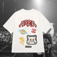 BamBam THE 1ST WORLD TOUR [AREA 52] เสื้อยืดแฟน 100% COTTON
