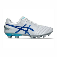 Asics DS Light Pro Wide 2E [1103A110-100] 男 足球鞋 寬楦 袋鼠皮 膠釘 白藍