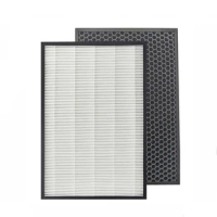 for Sharp Air Purifier FZ-A80SFE FU-A80-W FU-A80A FU-A80A-W FZ-A80HFU FU-A80JW FU-A80E Replacement parts HEPA Carbon Filters +Ac