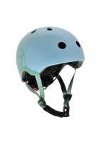 Scoot and Ride Baby Helmet XXS-S- STEEL (HEADER CARD)