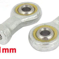 2 Pcs M6x1mm Famale Threaded Metal Rod End Joint Bearing SA6T/K