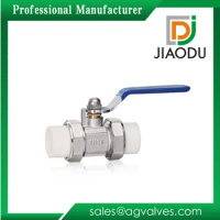 Manufacturers supply brass ball valve square PP-R ball valve live nickel ball valve Yuhuan valve