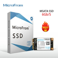MicroFrom MSATA SSD 512GB Internal Solid State Drive 1TB 256GB 128GB Mini SATA SSD Hard Disk Drives for Laptop Notebook Computer