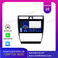 9'' Android 10.0 Car multimedia Player Stereo Radio for Audi A6 C5 1997 - 2004 GPS Navigation Bluetooth 4G Carplay USB DSP