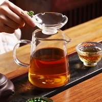 茶道玻璃公道杯加厚耐熱公杯家用茶具分茶器日式茶海大容量公杯