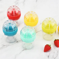 Fruit Juicer Transparent Cup Body Portable 105x80mm Abs Kitchen Accessories Juicer Anti-slip Household Kitchen Accessories Tools