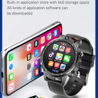 New Upgraded 4G Fashion Sports Smart Watch Quad Core 1.3GHz 4GLTE 128GB Large Storage with 5MP Camera SIM Card Slot wrist Watch
