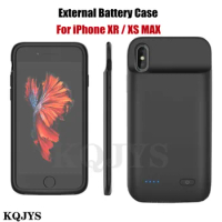 KQJYS 6000mAh External Power Bank Battery Charging Cover For iPhone XS Max Battery Charger Cases For iPhone XR Battery Case