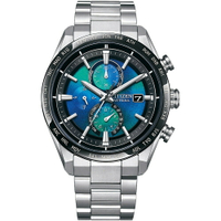【Time piece】CITIZEN GENT'S 千彩之海限定鈦金屬光動能電波萬年曆計時腕錶(AT8188-64L) [APP下單享4%點數]
