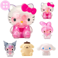 小禮堂 【無附糖果】Sanrio 三麗鷗 樹脂造型存錢筒 (坐姿款) 美樂蒂 酷洛米 大耳狗 布丁狗