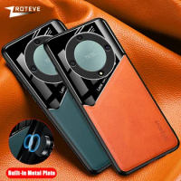 For HonorX9a Case Zroteve PU Leather Soft Frame Hard PC Cover For Huawei Honor X9a X9b X9 a b HonorX9b HonorX9 5G Phone Cases