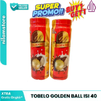 BUY 1 GET 1  Cokelat Tobelo  Toples Golden Balls isi 40 pcs Chocolate