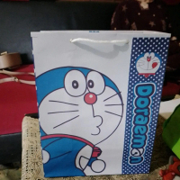 [10 PCS] R7 DORAEMON PAPER BAG KARAKTER [P 20 X L 10 X  T 25]