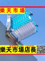 上翻式隔層壁掛伸縮樓梯室內外家用折疊伸拉可上門安裝閣樓梯
