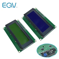 EQV IIC/I2C/TWI 2004 Serial Blue Green Backlight LCD Module for Arduino UNO R3 MEGA2560 20 X 4 LCD2004