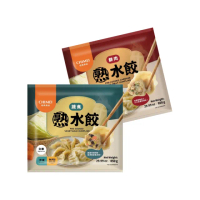 【CHIMEI 奇美】鮮美餡豐熟水餃任選6包組-850g/包(鮮肉/蔬食)