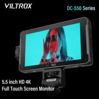 VILTROX DC-550 5.5 Inch 1920x1080 4K Profissional Portable Monitor With Stand HDMI Touch Screen Field 3D LUT Director Monitor