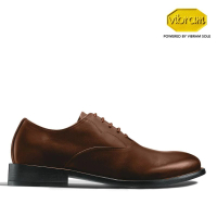 【VIBRAM鞋底聯名系列】1998．全新真皮成人皮鞋 [99802] 啡色 EUR45