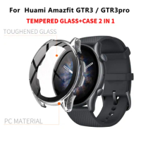 For Huami Amazfit GTR 3 pro Screen Protector Case For Xiaomi Watch Amazfit GTR 3pro Cover Ultra Slim Smartwatch Protective Shel