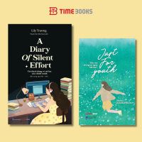 Combo 2 quyển sách song ngữ A Diary Of Silent Effort + Just For Youth - Kira