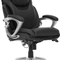 Bryce Executive Office Chair Ergonomic Computer DeskChair with Patented AIR Lumbar Technology Comfortable Layered Body Pillows