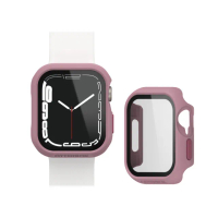 【OtterBox】Apple Watch S9 / S8 / S7 41mm Eclipse 高透防護玻璃錶殼(粉色)