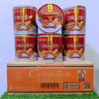 ASSORTED BISCUIT CORONATION 450gr Biskuit Keluarga Aneka Rasa Berkualitas Enak Renyah Murah Halal