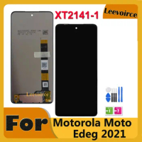 Original For Motorola Moto Edge 2021 LCD Display Touch Digitizer Full Assembly Repair For MOTO Edge (2021) Screen Replacement