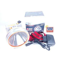 MS156P Mitsuyama Senter Kepala MS156 Cahaya Putih LED 100W Bisa SOS 6000mAh 100 Watt Super Terang