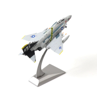 Kit Model Pesawat, F-4C Phantom, Skala 1: 100, Kit Model Kapal Terbang Diecast Logam, Hiasan & Hadia