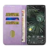 New Style Google Pixel 6 Strong Magnetic Flip Cover PU Leather Card Pocket Wallet Case for Google Pixel 6 Pro Phone Bag Cases