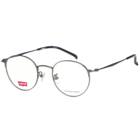 【LEVIS】Levis 光學眼鏡(槍色LV7008F)