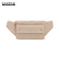 DAPPER กระเป๋าคาดอก Monochrome Nylon Belt Bag สีเบจ (BY6/BE/1022PN) คําแนะนําการขายที่ร้อนแรงในเดือน