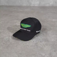 F1 Topi F1 FORMULA ONE ARAMCO ASTON MARTIN X HUGO BOSS BLACK CAP 100% ORIGINAL - OS ADJUST