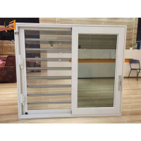 Modern Design Durable Aluminium Glass Shutters Sliding Window Shutters