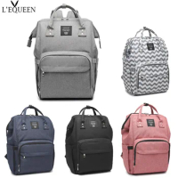 Lequeen Maternity Diaper Bag Backpack Nappy Brand Mummy Large Capacity Baby Bag Nursing Bag for Baby Care