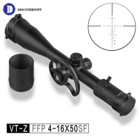 DISCOVERY Spotting Scope For Rifle VT-Z 4-16X50SF FFP Tactical Riflescope With HD Lens And Illumination Fit .223 .308 Hunting