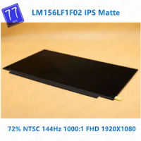 15.6 inch 144Hz Laptop LCD Screen LM156LF1F02 fit NV156FHM-N4K NV156FHM-N4G for Gaming 72%NTSC Upgrade Display Panel 40pin eDP